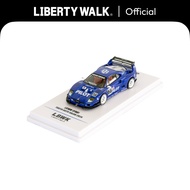 Liberty Walk INNO MODEL 1/64 LB WORKS FERRARI F40 Blue LBWK