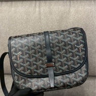 GOYARD黑色郵差包