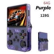 R36S Retro Handheld Game Console Linux System 3.5 Inch Ips Screen Portable 64Gb Video Player Open So