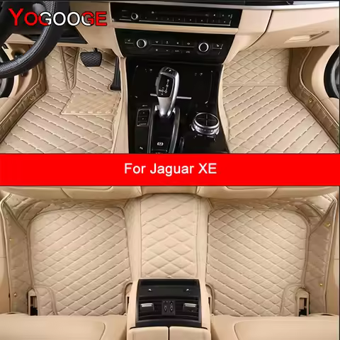 Custom Floor Mats For Jaguar YOGOOGE Custom Car Floor Mats For Jaguar XE Auto Carpets Foot Coche Acc