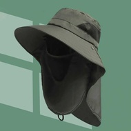 Topi Mancing Anti Panas Waterproof with Pelindung Leher