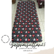 sepraiisarung busa no 3 sarung kasur resleting ukuran 120x20x200springbed