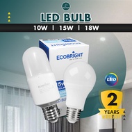 9w/10w/15w/18w  LED Bulb Lampu Rumah Lampu Siling Bulb LED Energy Saving Led Light Bulb
