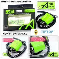 LC135 Y125 SRL LAGENDA Y110 Y100 AJI RACING PLUG COIL IGNITION YAMAHA LC-135 LAGENDA SS CDI UMA FASS