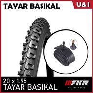 TAYAR BASIKAL FKR 20 X 1.95 P1033 BICYCLE TYRE