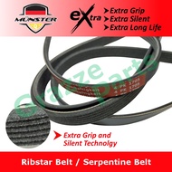 Münster Rib Ribstar Fan Belt 4PK1630 4PK1705 6PK1630 for Perodua Myvi 1.3 1.5 Lagi Best ( Please cho