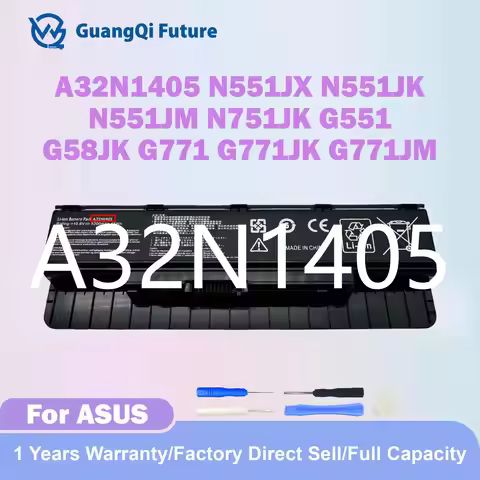 A32N1405 Battery for ASUS N551 N551J N551JX N551JK N551JM N751 N751JK G551 G58JK G771 G771JK G771JM 