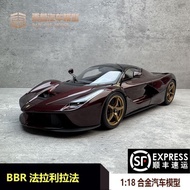 BBR 1: 18 Ferrari LaFerrari LaFerrari Ruby Red Alloy Full Open Car Model
