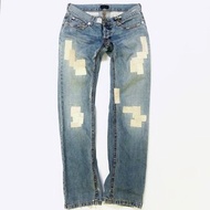 拼接丹寧褲15 修補 edited repair & compagnie