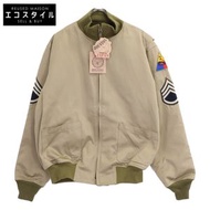 Houston 5B-FR Brown U.S. Army Combat Jacket, Tanker Jacket, Fury, 44