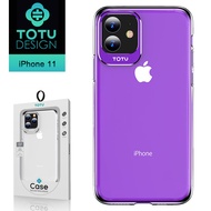 TOTU台灣官方 iPhone11手機殼防摔殼金屬圈硬殼 i11 晶琅系列 紫色