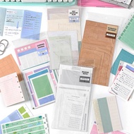 Infeel.M Functional Learning Note Paper The More Hard The More Lucky Series M5 Loose-leaf A7 Inner P