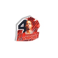 Liverpool FC | แม่เหล็กตู้เย็นรูป chân dungผู้เล่น Liverpool FC