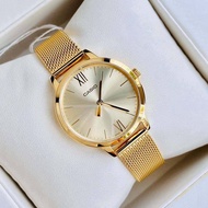 Win Watch shop นาฬิกา นาฬิกา Casio รุ่น LTP-E157MG-9A นาฬิกาผู้หญิงสายถักสีทอง - มั่นใจ ของแท้ 100% รับประกันศูนย์ CMG 1 ปีเต็ม (ส่งฟรี )