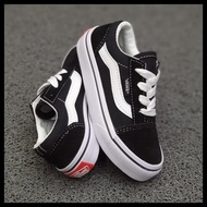 Vans OLD SKOOL BLACK WHITE KIDS School Shoes