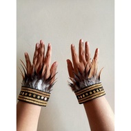 CROWN TRADITIONAL BRACELET/FUR BRACELET/DANCE BRACELET