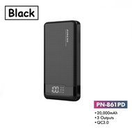 Original Pineng Powerbank PN-861PD 20000mAh Fast Charging Slim Portable Power bank With LCD Display 