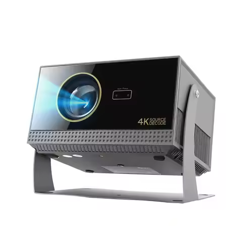 VGKE New Design H1 Full HD 1080P Mini Projector With Adjustable Stand 4K Android WIFI Smart Home Vid