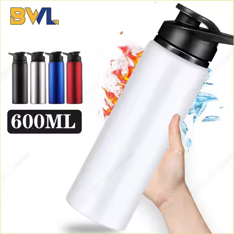 Portable Aluminium Water Bottle Bicycle Riding Drinking Water Bottle Outdoor Sport Travel Mug Metal