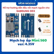 [Mini 560][4.35V][5V] Mini560 voltage reduction circuit - Output 4.3V, 5V