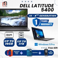 Dell Latitude 5400 - Core I5 8th Gen - Up to 16GB RAM - Up t1TB SSD - Business Use Laptop