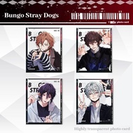 Bungo Stray Dogs Transparent Acrylic Photo Card Keychains  Dazai Osamu, Chuuya Nakahara Fyodor Dosto