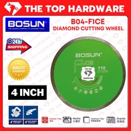 *READY STOCK* BOSUN B04-F1CE ORIGINAL 4" TILE DIAMOND CUTTING WHEEL (PCS)