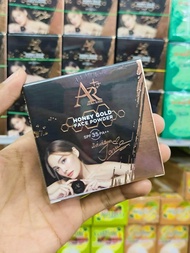 แป้งพัฟออร่าริช Honey Gold Face Powder Spf 35++ แป้งออร่าริช 01/02