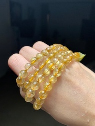 MH天然石手珠_鈦晶