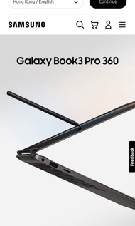 [used twice] Samsung Galaxy book 3 pro 360 16 inch