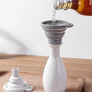 Multifunctional Collapsible Silicone Funnel - Gray