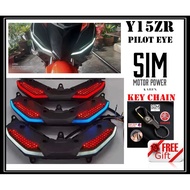 Zhi.Pat Mata Gaban Gen 2 Y15ZR V1/V2 LED Pilot Lamp Y15 LED Position Lamp ZhiPat + Free Key Chain Al