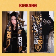 BIGBANG SCARF, BANDANA BIGBANG, SLOGAN BIGBANG SCARF