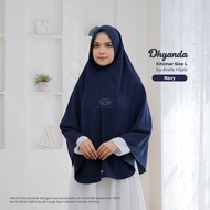 Arafa Hijab - Khimar DHYANDA L | Jilbab Instant Syari Pet Antem | Kerudung Langsung Bahan Wolfis Pre