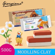 Giorgione Pottery Clay. 500g Kids’ DIY Material Ideal for Sculpting, Shaping, Pottery, and Ceramics