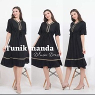 [NEW PROMOSI] DASTER TUNIK - DRESS MANDA - GROSIR DASTER DLUSIA TUNIK MANDA-DASTER ELSA IKATAN CINTA
