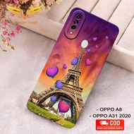 New Paris Case - Softcase Oppo A8 / A31 2020 - Latest - Case Oppo A8hp / A31 2020 - Oppo A8 Casing /