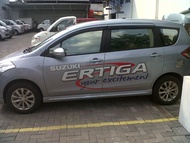 Stiker mobil suzuki ertiga stiker mobil ertiga cutting stiker body samping mobil ertiga