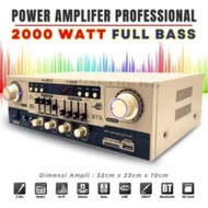 AS PHOTO POWER AMPLIFIER BLUETOOTH 1200 WATT FLECO F-326GR Original