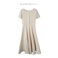 Giordano Ladies Texture Blocking Dress