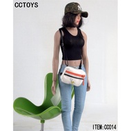 CCTOYS 1/6 Female Soldier CC014 Egg Bag Trendy Backpack Portable Storage Bag Diagonal Ready Stock