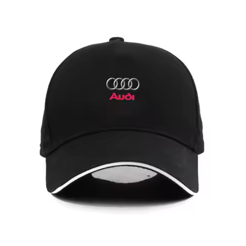 For Audi A3 A4 A5 S4 RS4 A5 S5 RS5 A6 A6 Q2 Q3 Q5 Q Q8 RS4 RS5 Car Logo Adjustable Baseball Hat Outd