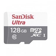 Genuine SanDisk Ultra microSDXC, SQUNR 128GB, C10, UHS-1, 100MB/s R, 3x5, 7Y_SDSQUNR-128G-GN3MN memo