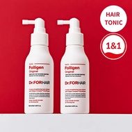 [Dr.FORHAIR] Folligen Scalp Tonic, Hair Loss Care & Scalp Strengthening, (Options: 120ml / 120ml+120