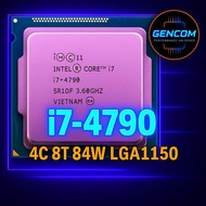 ซีพียู CPU Intel Core i7-4790 4คอ 8เทรด 84W LGA 1150 ฟรีซิลิโคน1ซอง i7 4790 USED