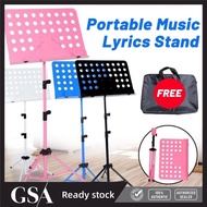 Portable Music Stand Lifting Guitar Lyrics Stand Heavy Duty Music Accessories Adjustable Music Stand