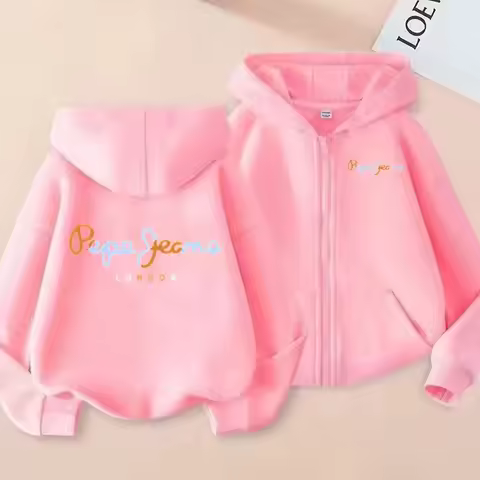 Pepe Jeans London Style Children's Zip-Up Hoodie