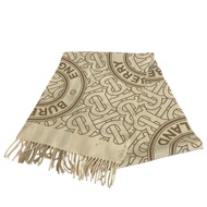 【二手】BURBERRY TB 圍巾，米色