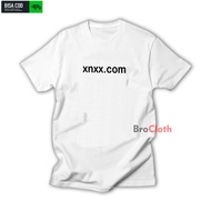 Kaos Baju Keren XNXX.COM Distro Atasan laki laki Remaja Pria Wanita Cewek Cowok Dewasa Kekinian Terb