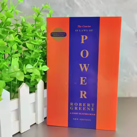 【English book】 The Concise 48 Laws Of Power By Robert Greene English book Self Development